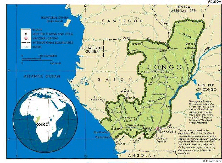 kongo karta Kongo Brazzaville | Travel Forum kongo karta