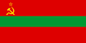 Flagga: Transnistrien