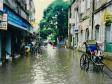 Översvämmning i Calcutta.