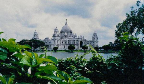 Victoria Memorial i Calcutta.