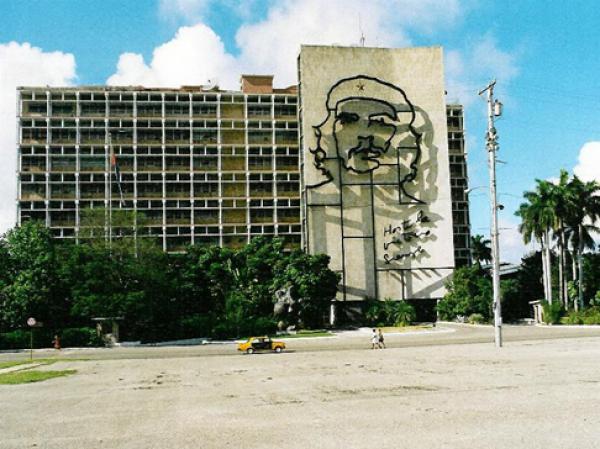 Plaza de Revolucin i Havanna.