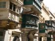Tckta balkonger r speciellt fr Valletta.