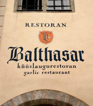 Balthasar Küüslaugurestoran, Tallinn.