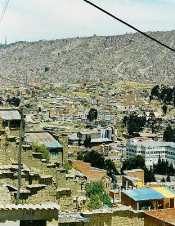 La Paz, världens högst belägna huvudstad.