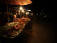 Nattmarknad i Luang Prabang