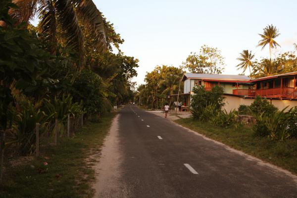 Huvudgatan i Funafuti