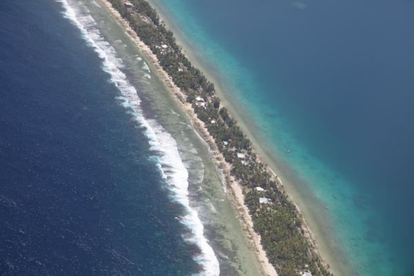 Tuvalu från ovan