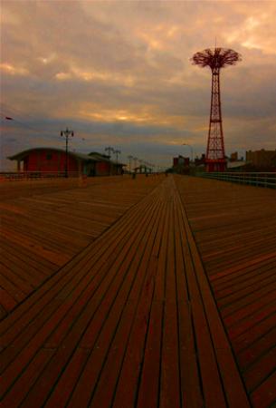 Coney Island Boardwalk.