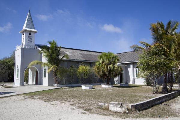 En av kyrkorna på Nauru