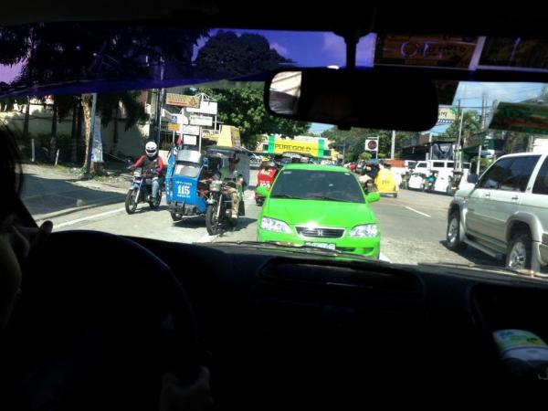 MILD trafik i Manilla...